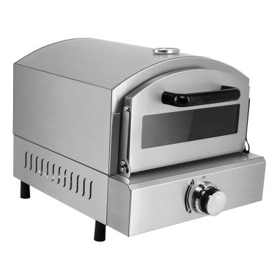 China 2021 Indoor Outdoor Hot Sale Gas Pizza Oven Machine For Restaurant And Home for sale