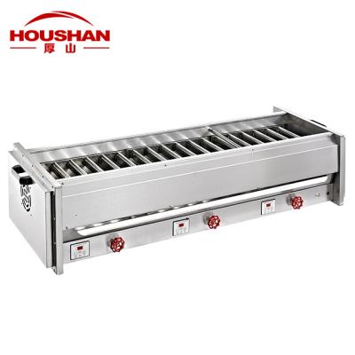 China Easily Cleaned Commercial 880 Degree Portable Stainless Steel Gas Oven BBQ Grill With Factory Price for sale