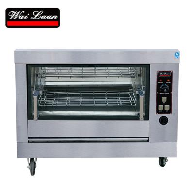 China Automatic Commercial Rotary Automatic Chicken Broiler Electric Oven for sale