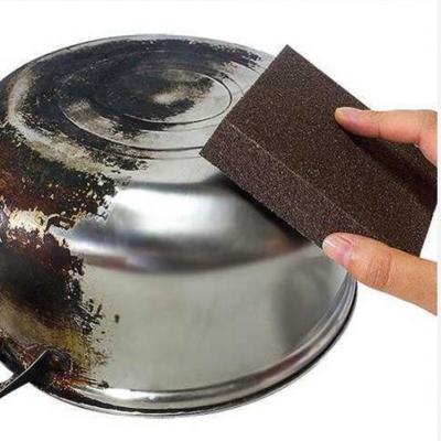 China Carborundum Sponge Carborundum Brush Kitchen Cleaning Brush Wash Kitchen Cleaner Tool Kitchen Cleaning Accessories for sale