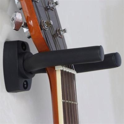 China Metal+Sponage Guitar Wall Mount Holder Guitar Hanger Racks Hang Guitar Bass Pick Holder Stand Bracket Bracket Display for sale