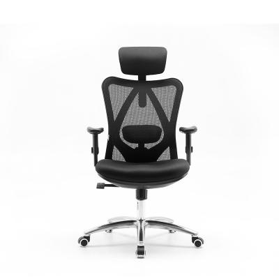 China Free Sample (Height) High Back Cloth Adjustable Boss Single Swivel Manager Ergonomic Mesh Office Chair for sale