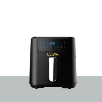 China Hotel ULW Air Fryer 5L Hot Sell Electric Low Fat Electric Air Fryer Digital Roasting Oven for sale