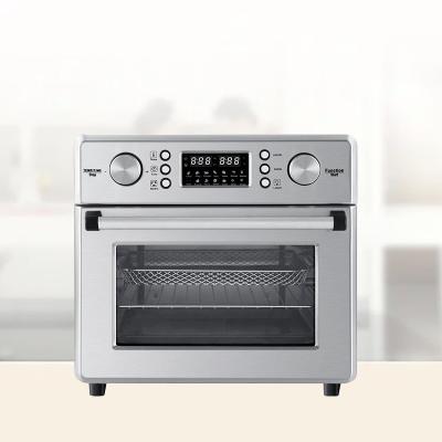 China Hotel ULIWA Electric Air Frying Oven 25L 1700W Air Fryer Oven with Accessories for BBQ Rotated Oil Free for sale