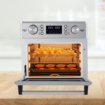 China Hot Selling Hotel Electric SUS 304 Oven 25L Rotisserie Accessories Non Oil Air Fryer Digital Oven for sale