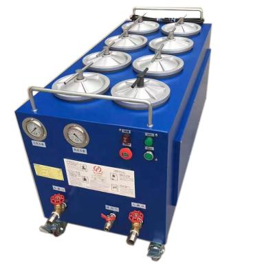 China 75 kg Capacity Portable Oil Filtration Purifier Machine for Hydwell Lubricating Oil for sale