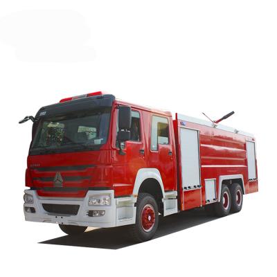 China 6*4 12 Ton Hot Sale Fire Truck Right Hand Drive Water And Foam Truck 9980*2540*3770 (mm) for sale