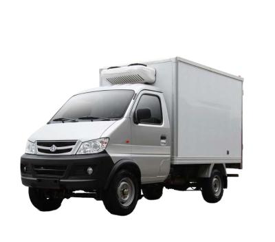 China China brand refrigerated food truck Changan transport freezer famous mini refrigerated truck freezer food truck for sale