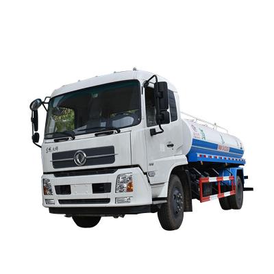 China Hotels Dongfeng 4x2 Diesel Type 10000 Liters Stainless Steel Water Tank Truck for sale