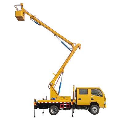 China Electric Platform Truck 16m 10m 12m Truck Ladder Platform < 4L for sale