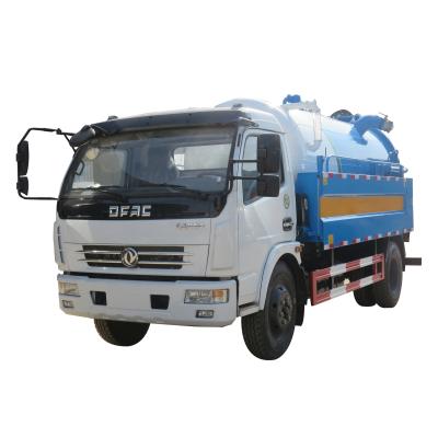 China Sewer Sludge Tank Sewage Fecal Suction High Pressure Cleaning Truck 1-10T for sale