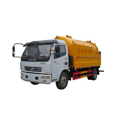 China dongfeng used sewage vacuum suction hot sale high pressure washing truck with low price 6000liter 8000liter 10000liter 12000liters for sale