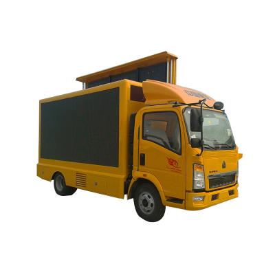 China Advertising grade top selling howo LED advertising truck in Kenya for sale