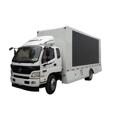 China EXIT DOOR China factory low price P4 P5 outdoor mobile full color LED display screen advertising truck with rental for sale