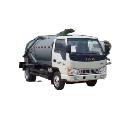 China High Pressure Carbon Steel JAC 4x2 Combo Suction And Jet Sewage Truck Vacuum Wash Cleaner Truck For Sale for sale