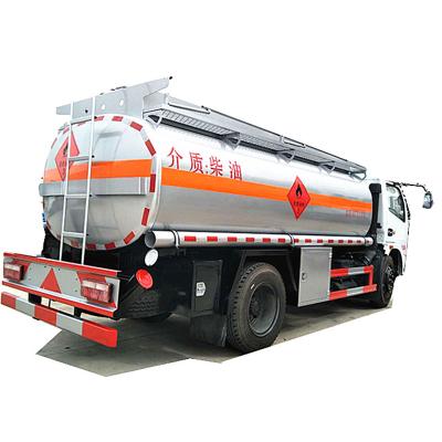 China ALUMINUM/carbon alloy steel/4*2 stainless steel 140hp 12000 liter fuel transport truck anti overflow sensor protection oil truck with fuel dispenser for sale