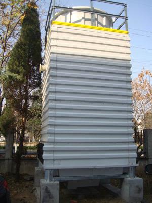 China Counter-flow Fiberglass Square Cooling Tower Equipment With High Strength for sale