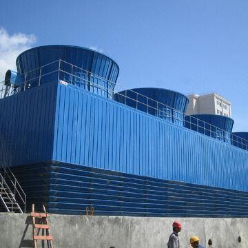 China Industrial Cooling Tower with Counter Flow, Various Colors are Available  for sale