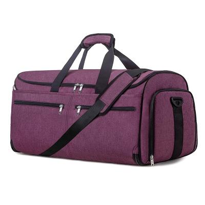 China Travel Luggage Duffle Bag US stock 2 in 1 Travel Carry on Handbag Garment Duffle Bag duffel hanging Suitcase for Men Women with Shoe Compartment luggage for sale