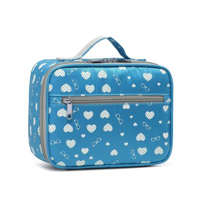 China Lunch bag Boys Cooler Picnic Bag Cooler Bag Lunch Portable Insulated Lunch Bag for School Outdoors Lunch Box with Handle Zipper Foldable for sale