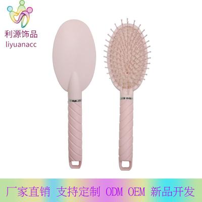 China Wholesale Eco-friendly Plastic Rose Comb Plastic Handle Airbag Brushes Hair Extensions Detangling Brush for sale