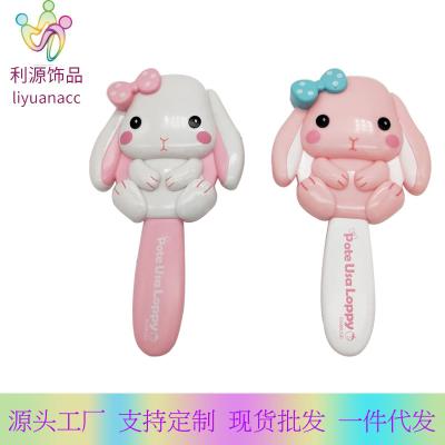 China Plastic Wholesale Children's Hair Brush Cushion Cartoon Favorite Dress Up Hair Care Hair Brush for sale