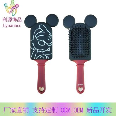 China Good Quality Best Selling Eco-friendly Cartoon Detangle Paddle Hair Brush Comb For Hair for sale