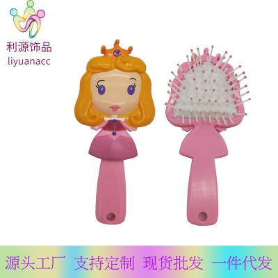 China Wholesale Princess Elegant Lovely Air Cushion Comb Cartoon Beauty Sleeping Hair Brush For Children for sale