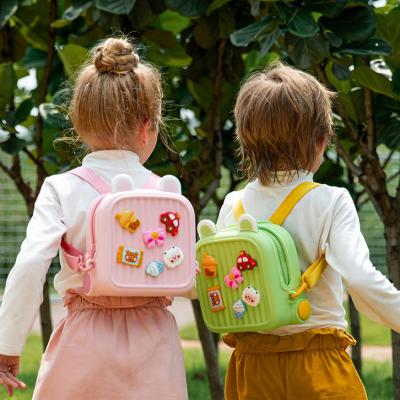 China New Arrival Waterproof EVA Safe Light Small Kids School Bag Boys Girls Backpacking Children Bag Shoulder Bag for sale