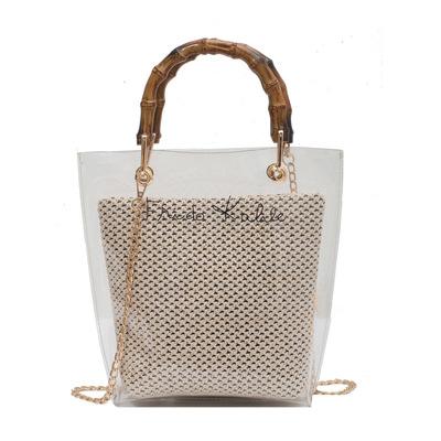 China Soft Unique Design Hot Sale Purse PVC Purses and Bags Women Latest Purses Handbags for sale