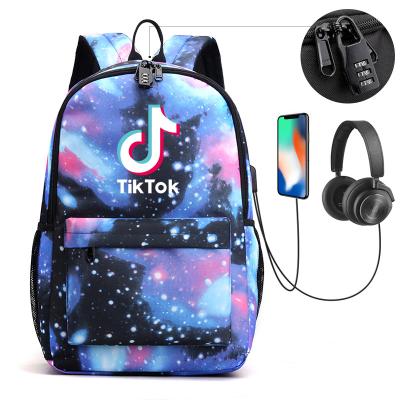 China Wholesale Anti-theft Tik Tok Backpack Bag Set Fashion 3 Piece Bag One Back Packs Teenagers Boys School Bags 3 Sets for sale