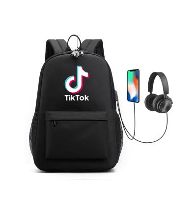 China Wholesale Piece Anti Theft Tik Tok Backpack Set Fashion Bag 3 School Bags Back Packs Teenagers Boys for sale