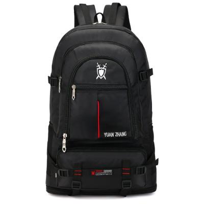 China Fashion LOGO 56-75L Custom Waterproof Men Climb Mountain Camping Travel Gym Sports School Outdoor Duffel Bag Backpack for sale