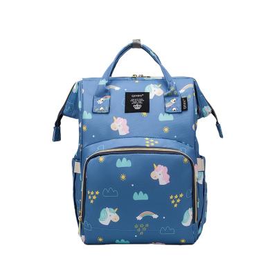 China Backpack Fashion Large Capacity Multifunctional Diaper Bag Leisure Waterproof Unisex Backpack for sale