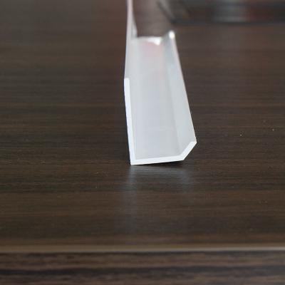 China Not Easy To Break Building Construction Construction Material Custom All Plastic PVC L Corner Corner Shape Profile for sale