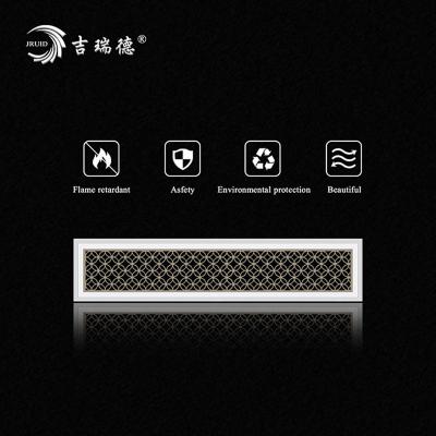 China Modern wall duct air conditioner decorative ABS air vent grille/filter diffuser directonal outlet grill for sale