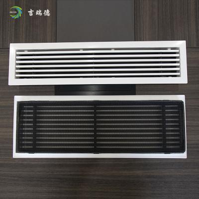 China Modern Hot Sale Linear High Grade Linear Return Canopy Anti-Icing Hardware Adjustable Return Vents For HVAC Ventilation for sale