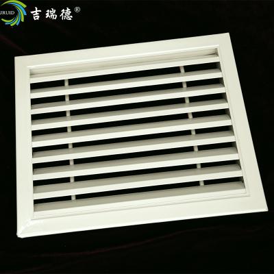 China Wind Split Air Conditioning Square Air Louver Rainproof Aluminum Outlet For External Wall Ducts Waterproof Grilles for sale