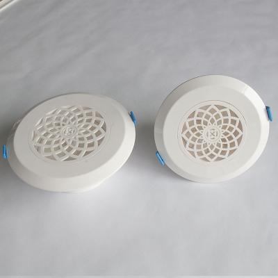 China Modern PVC Material Plastic HVAC Dampers Ceiling Air Diffusers Round Air Conditioning Ceiling Diffusers for sale