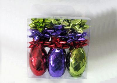 China Mixed Ribbon egg and ribbon star bow set for Christmas gift wrapping ribbon bows for sale