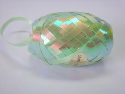 China Iridescent rainbow 5mm10m Curling Ribbon Egg , Wedding pp ribbon for sale