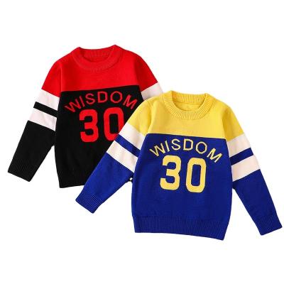 China Hot Sale Children's Clothing Anti-Shrink Children's O-Neck Pullover Winter Sweater For Baby for sale