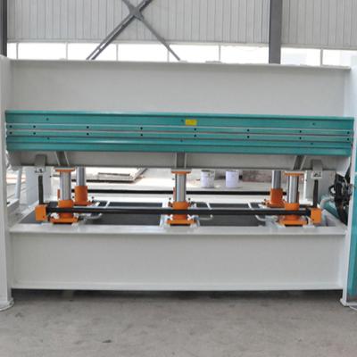 China MDF Plywood Home Use Melamine Hot Oil Press Hydraulic Laminating Wood Machine For Veneer for sale