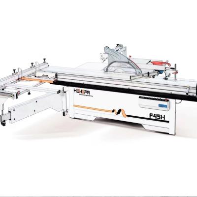 China Digital Display Horizontal Magnetic Grid Ruler Sliding Table Saw Machine F45H For Cutting 45 Degree for sale