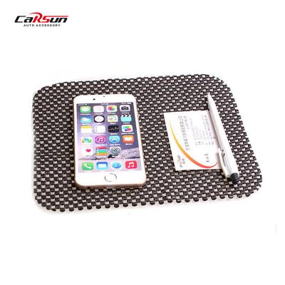 China CARSUN Durable Newcomers Wholesale Cheap Super Powerful Sticky Adhesive Dashboard Mobile Phone Pads Mats Anti Slip Car Gel for sale