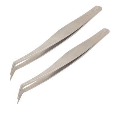 China Small Dolphin Tweezers Eyelash Extension Tweezers for 3D-6D Individual and Volume Lashes, Shaped and Isolated Tweezers for Eyelash Extension Tool for sale