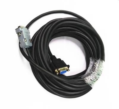 China COMPUTER HDB D-SUB 15P Molded VGA RS232 Male To Female Cable Assembly for sale