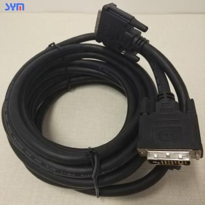 China Monitor SYM VGA cable 25 dB male to female connector vga dvi cable assembly for sale