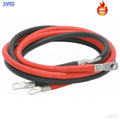 China Industrial OEM Inverter DC End Lugs Wire Harness Solar Battery Cable for sale