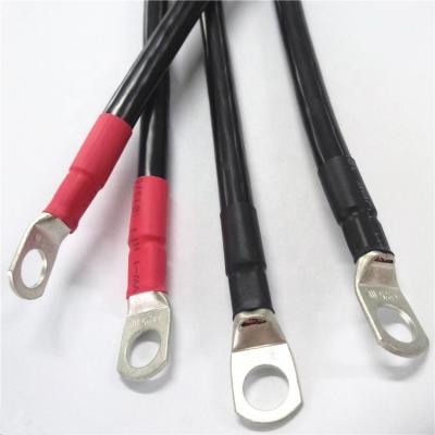 China Industrial DC Square Battery Power Inverter Electrical Wire 25 Cable With SC25-10 Connector Red Black For Choice for sale